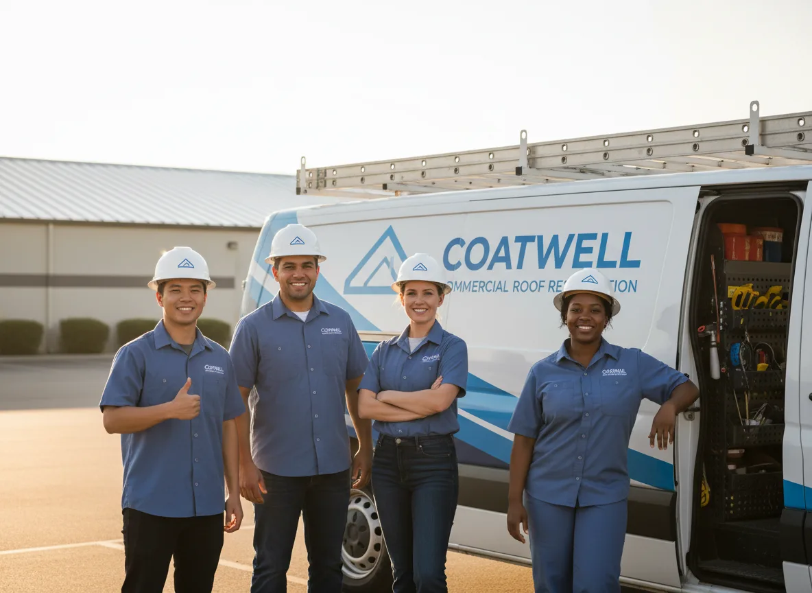 Commercial roof coating company in Marksville, LA